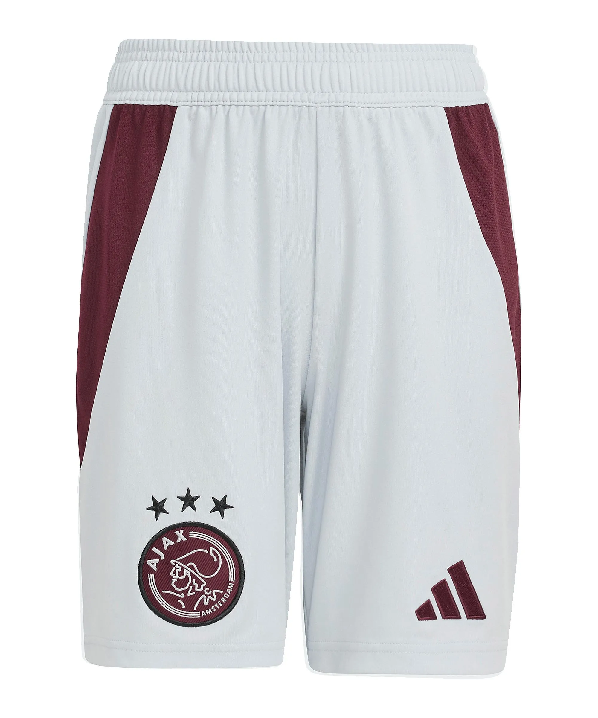 adidas Ajax Amsterdam Short Away 2024/2025 Kids Fußballshorts Kinder grau im Online Shop von kaufen