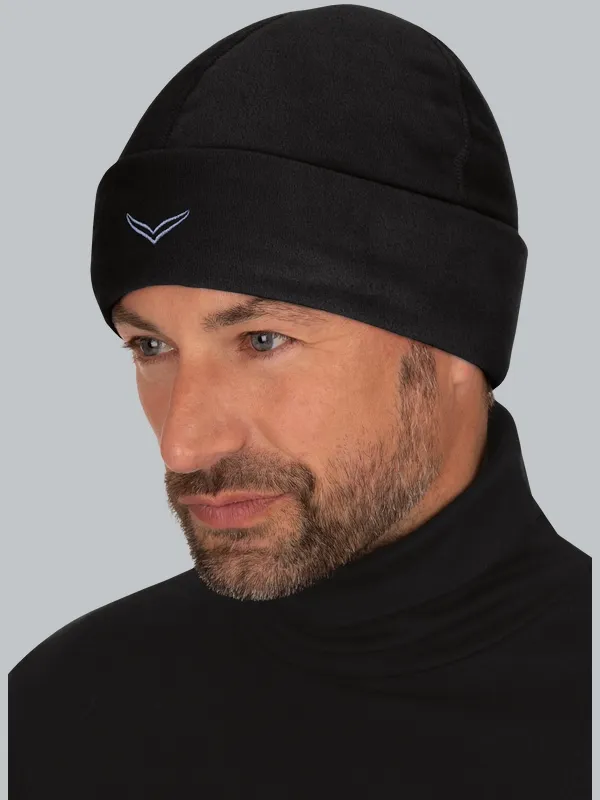 Fleecemütze Schwarz