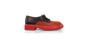 Plattform Schuhe mit bunter Sohle 36230
