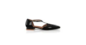 Spitze flache Schuhe 54841